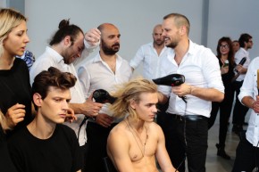 Roberto Cavalli Spring Summer 2015 Behind the Scenes Menswear 134