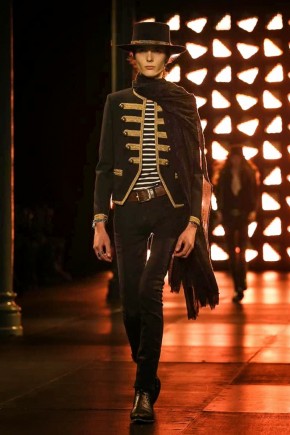 Saint Laurent Men 2015 Spring Summer Hedi Slimane Collection Paris Fashion Week 001