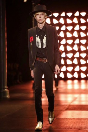 Saint Laurent Men 2015 Spring Summer Hedi Slimane Collection Paris Fashion Week 010