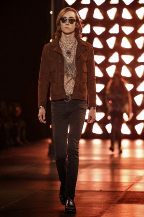 Saint Laurent Men 2015 Spring Summer Hedi Slimane Collection Paris Fashion Week 012