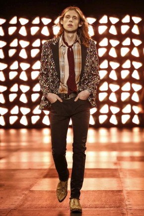 Saint Laurent Men 2015 Spring Summer Hedi Slimane Collection Paris Fashion Week 030