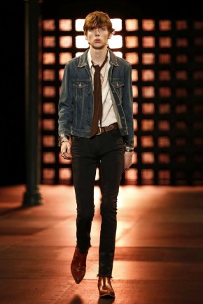 Saint Laurent Men 2015 Spring Summer Hedi Slimane Collection Paris Fashion Week 042