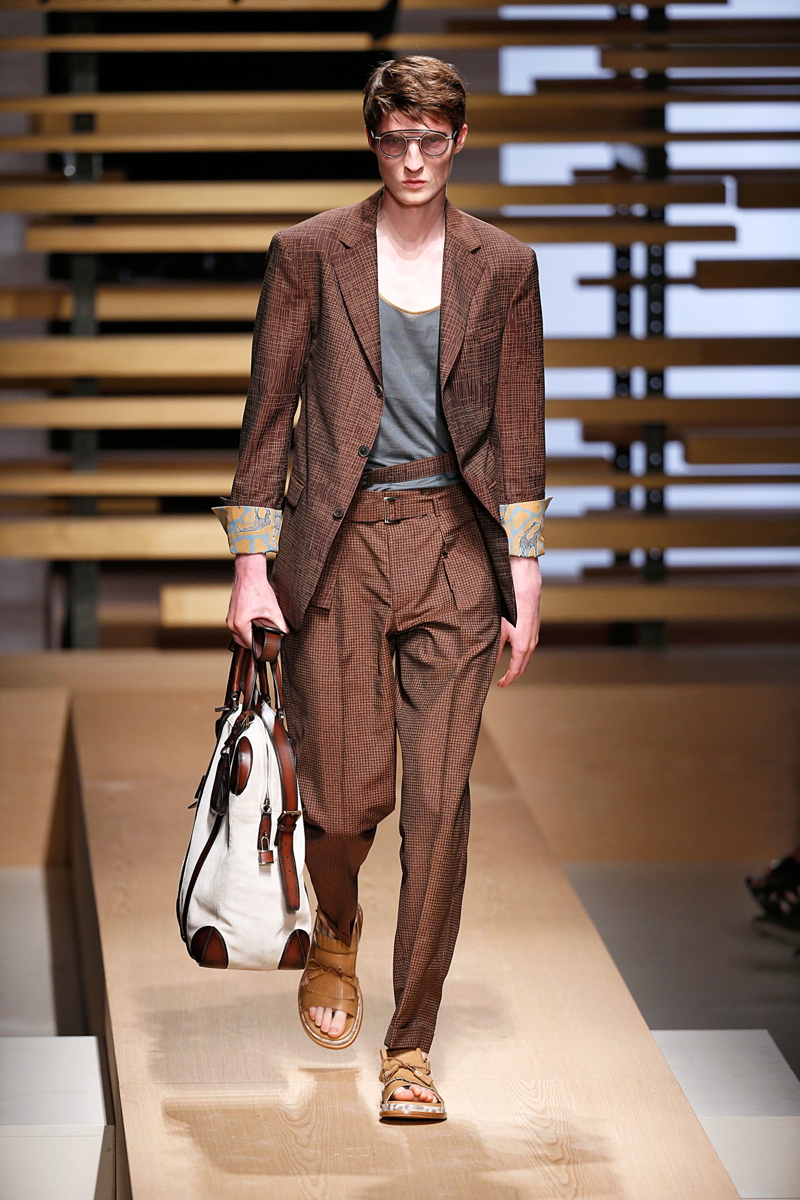 Salvatore Ferragamo Menswear Spring Summer 2015 Milan Fashion Week June 2014