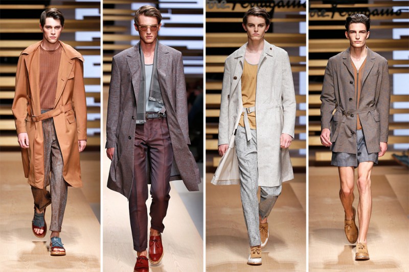 Salvatore Ferragamo Spring/Summer 2015: Sentimental elegance was on the agenda for this Italian fashion house.