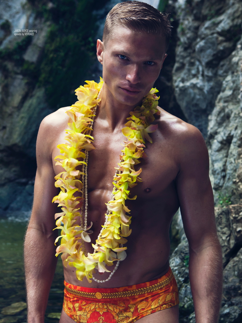 Matt Williams, Jason Boyce + Connor Feasel Star in Swimwear Ed for August Man