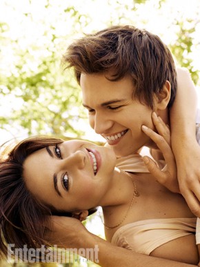 Ansel Elgort Poses for 'The Fault in Our Stars' Promo Images for Entertainment Weekly