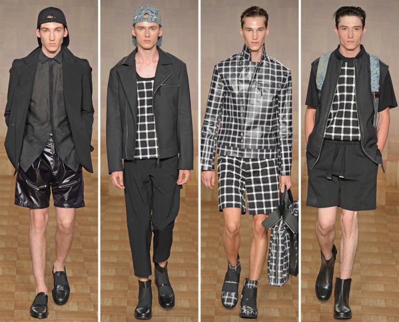 Tillmann Lauterbach Spring/Summer 2015: The label was young and free with a sporty mix of relaxed separates.