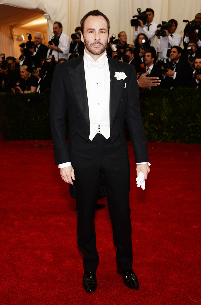 Designer Tom Ford at this year's Met Gala