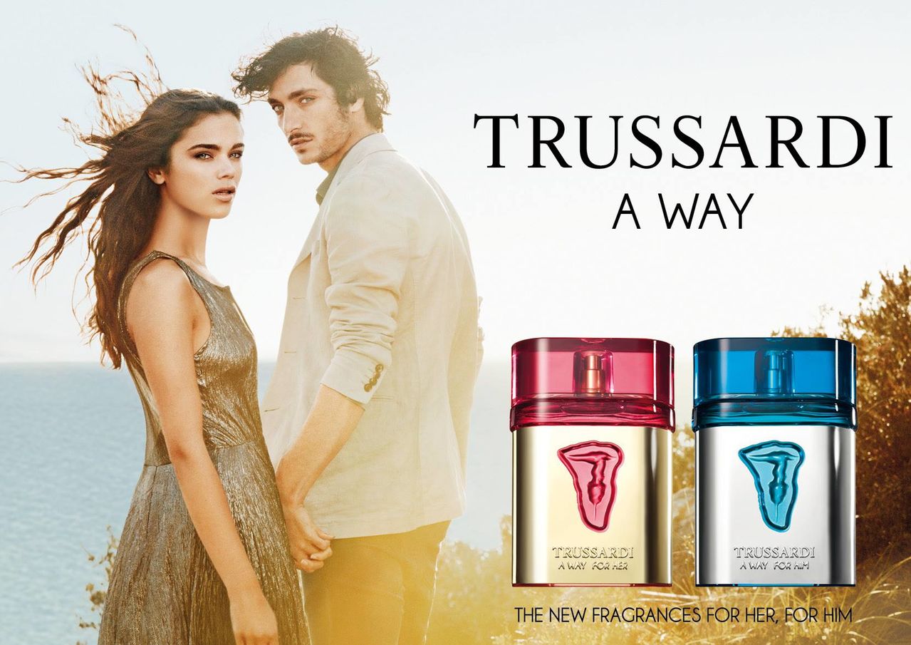 Trussardi 'A Way' Fragrance Campaign Featuring Model Lucho Jacob