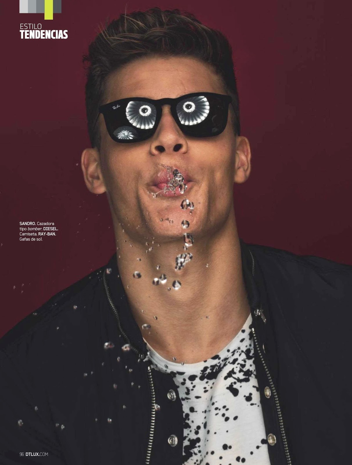 Tyler Maher Models Relaxed Summer Styles for DT Spain