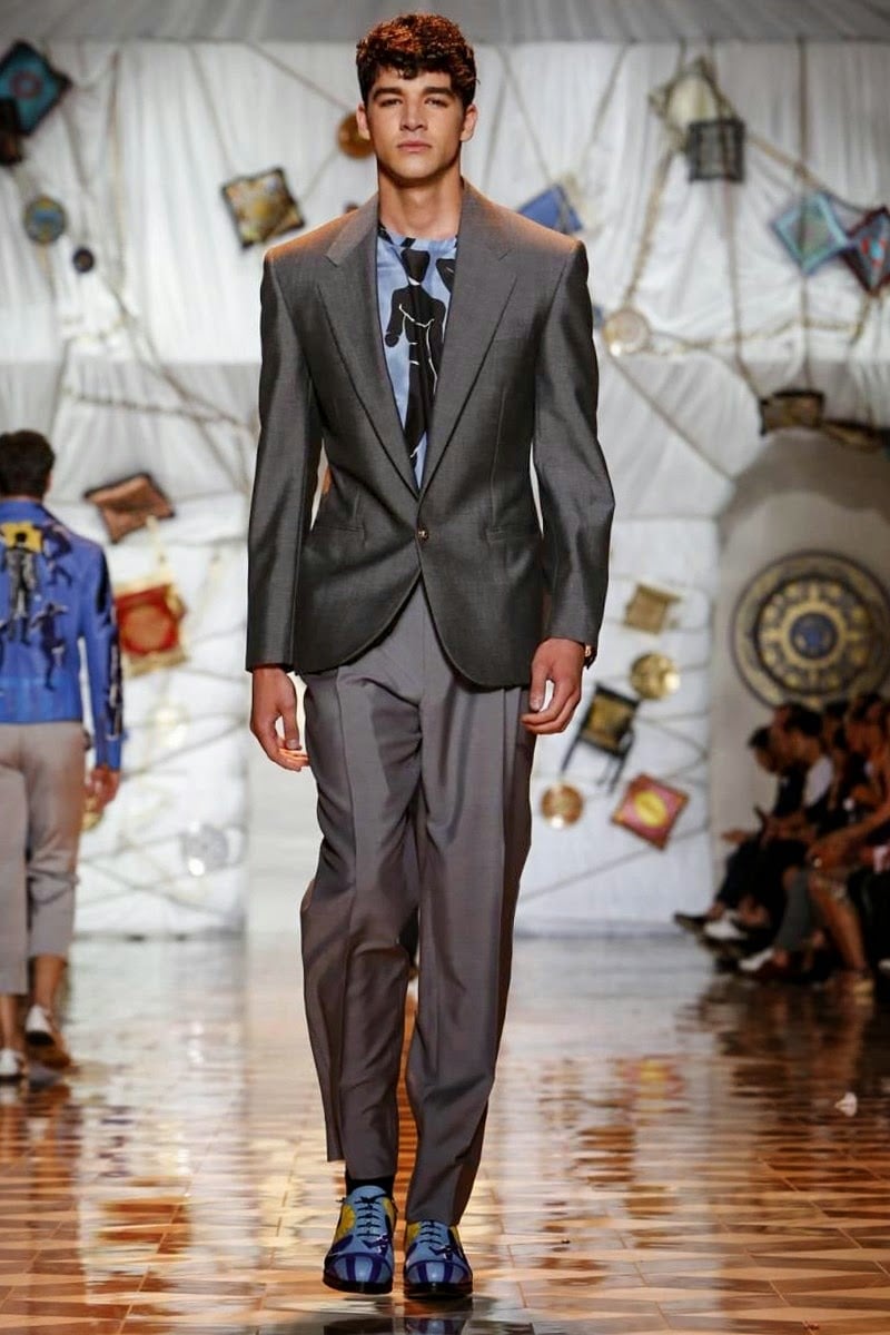 Versace Men Spring Summer 2015 Milan Fashion Week