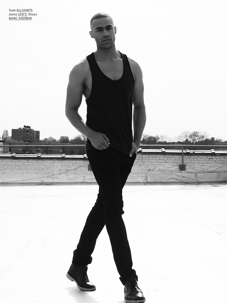 Model Warren Philo Poses for New Images by Patrick Lacsina
