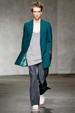 Xander Zhou Spring Summer 2015 London Collections Men 001