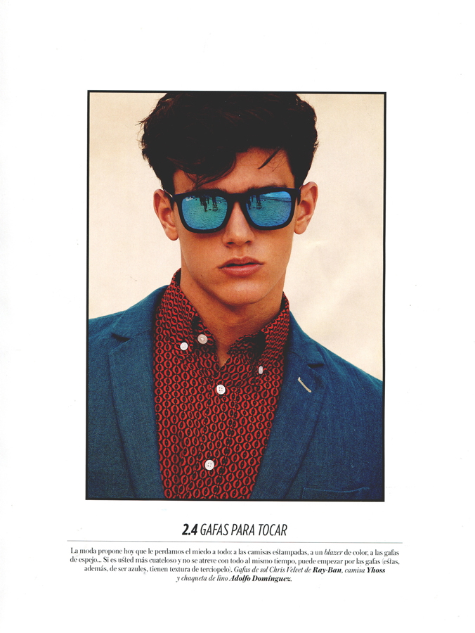 Xavier Serrano Models Summer Must-Haves for Icon Magazine