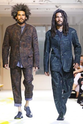 Yohji Yamamoto Men Spring Summer 2015 Paris Fashion Week Collection 004