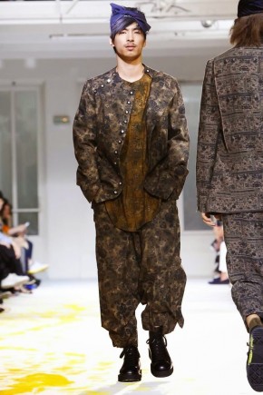 Yohji Yamamoto Men Spring Summer 2015 Paris Fashion Week Collection 007