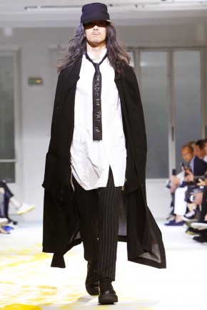 Yohji Yamamoto Men Spring Summer 2015 Paris Fashion Week Collection 012