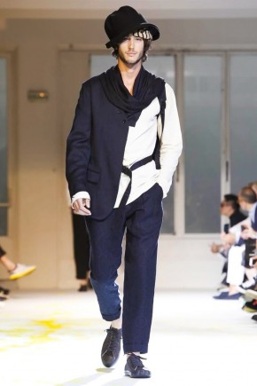 Yohji Yamamoto Men Spring Summer 2015 Paris Fashion Week Collection 014