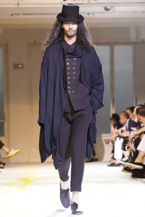 Yohji Yamamoto Men Spring Summer 2015 Paris Fashion Week Collection 015