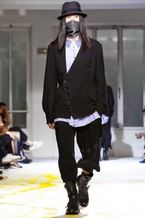 Yohji Yamamoto Men Spring Summer 2015 Paris Fashion Week Collection 018