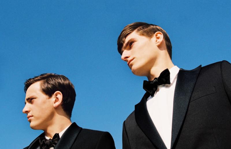Alex Dunstan + Alexander Beck Model Summer Fashions for GQ Style Germany