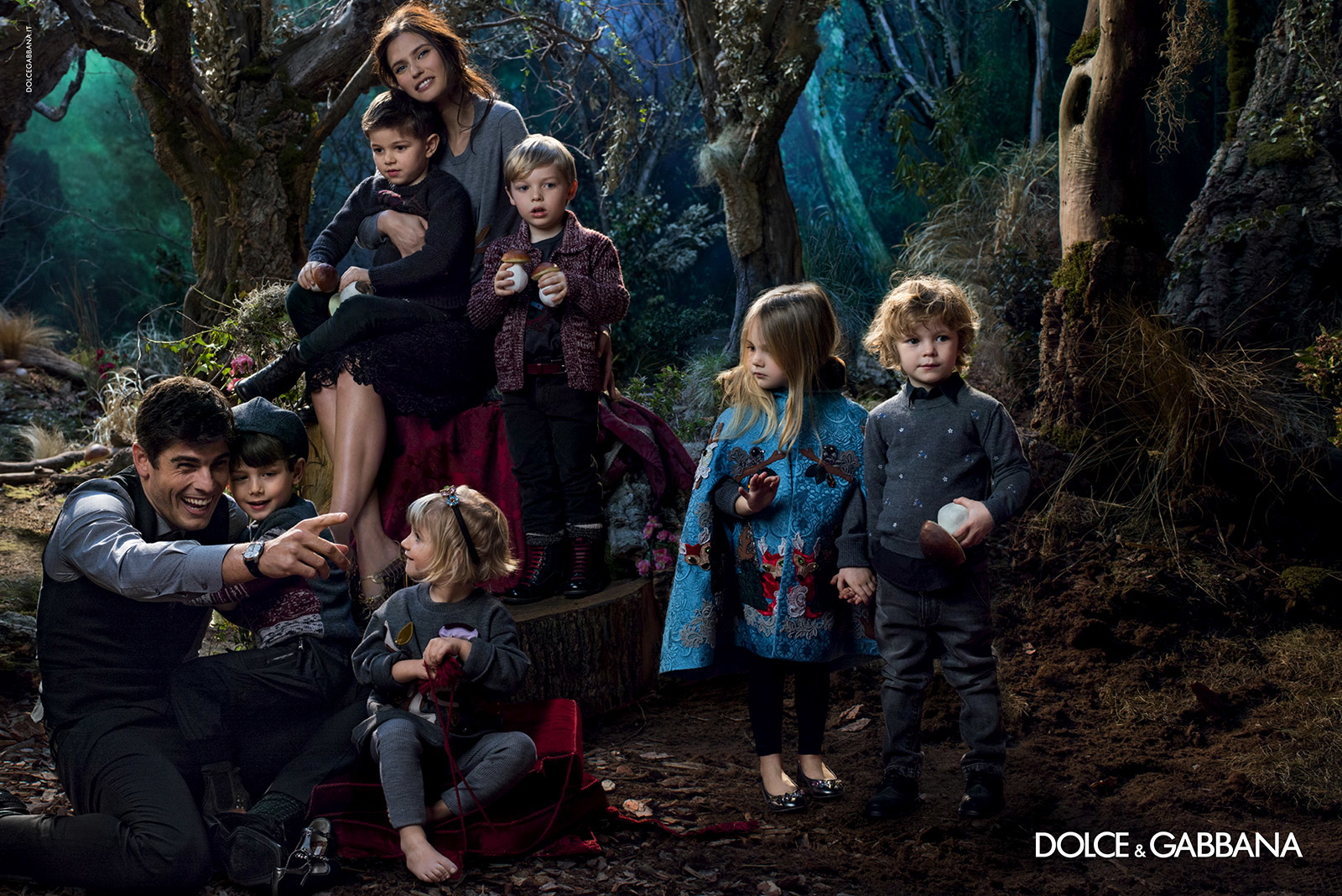 Evandro Soldati Appears in Dolce & Gabbana Fall/Winter 2014 Children’s Campaign