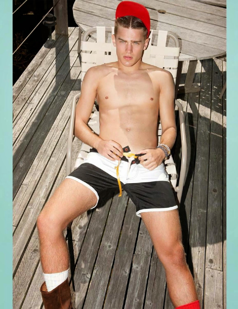 Bo Develius is a Summer Vision in Swimwear for Visual Tales