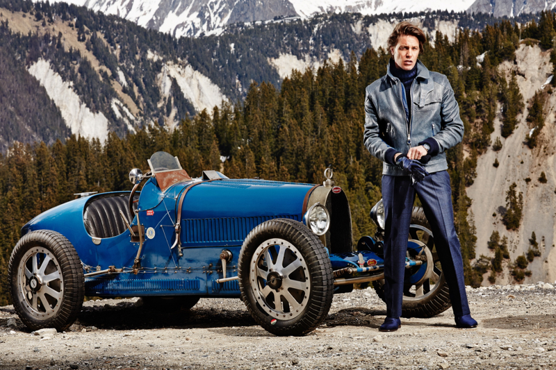 Andre Van Noord Fronts EB - Ettore Bugatti Fall/Winter 2014 Campaign