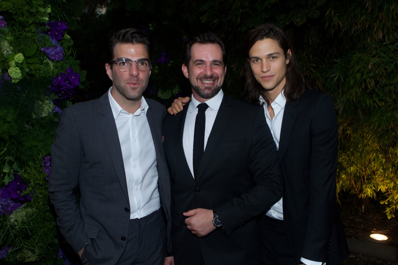 Zachary Quinto, Stephane Gerschel and Miles McMillan