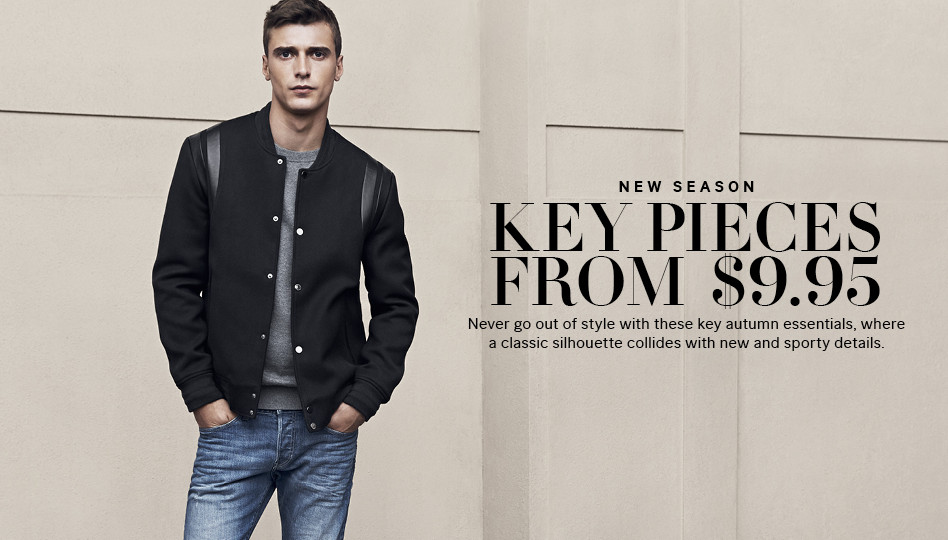Clément Chabernaud Models Key Fall 2014 H&M Garments