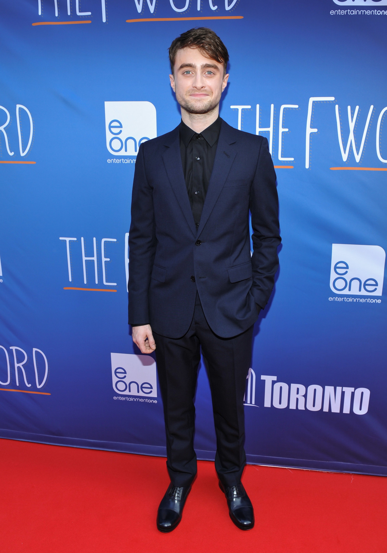 Daniel Radcliffe 2014 F Word Premiere Saint Laurent