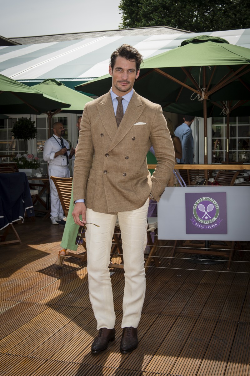 David Gandy - Ralph Lauren - Wimbledon 2014