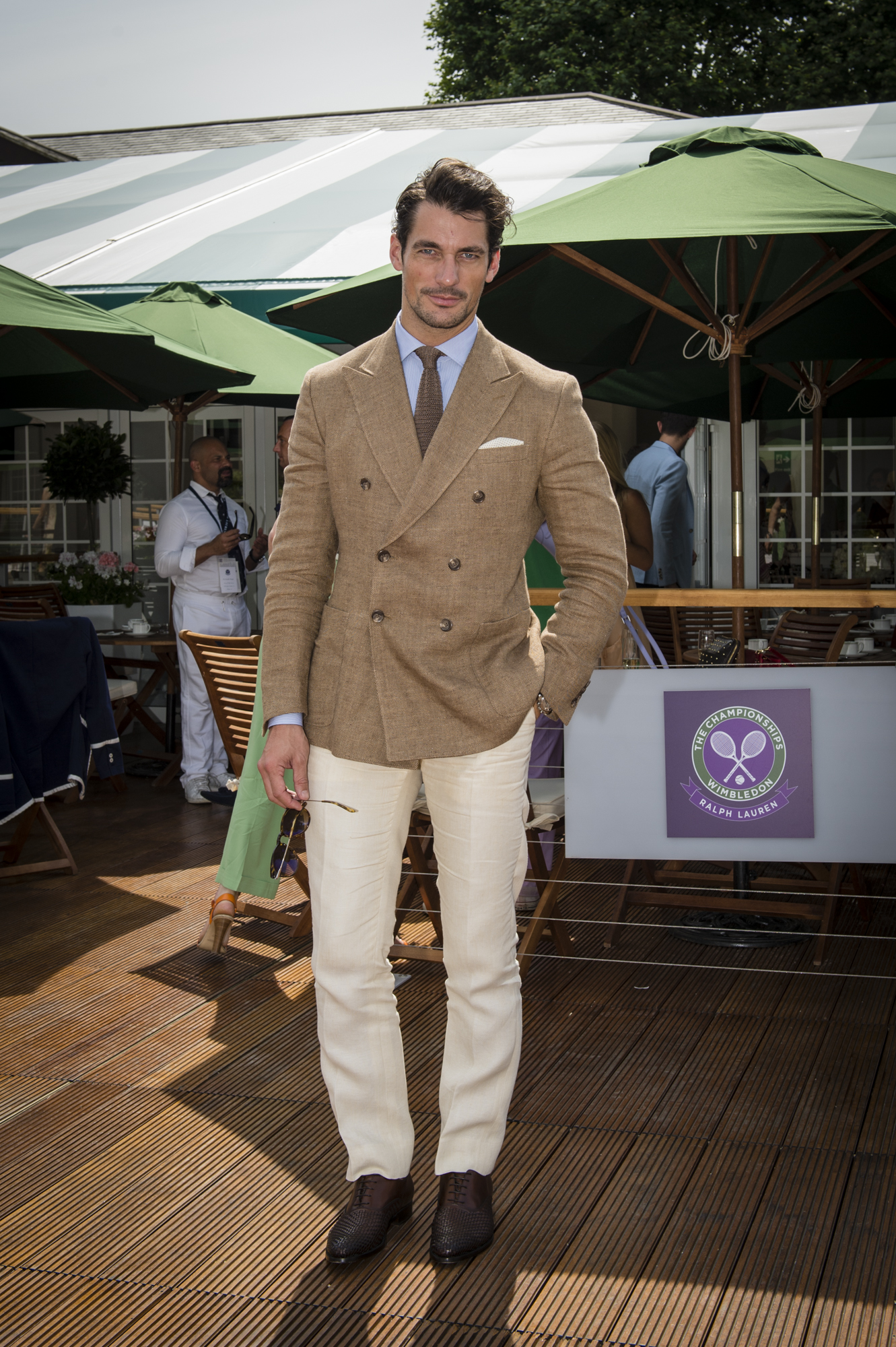 David Gandy Ralph Lauren Wimbledon 2014