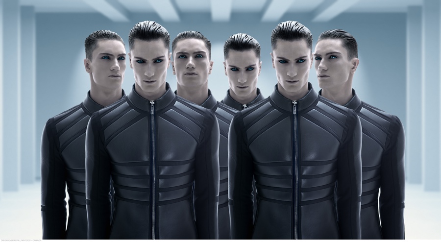 Dirk Bikkembergs Showcases Futuristic Fashions for Fall 2014 Ad Campaign