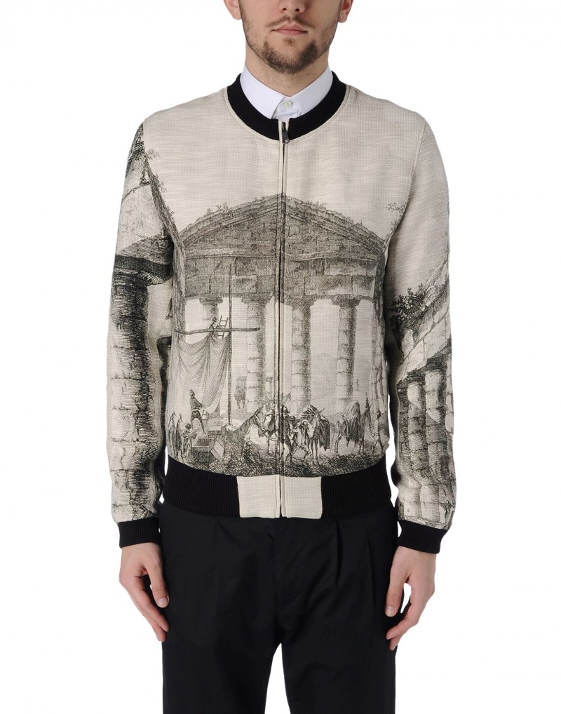 Dolce & Gabbana printed bomber jacket