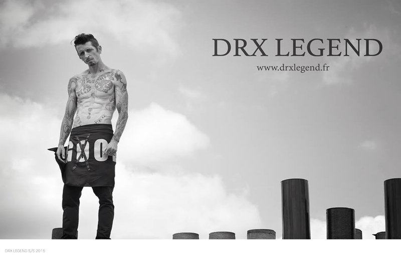 Stephane Olivier Models Urban Streetwear Styles for Drx Legend Spring/Summer 2015