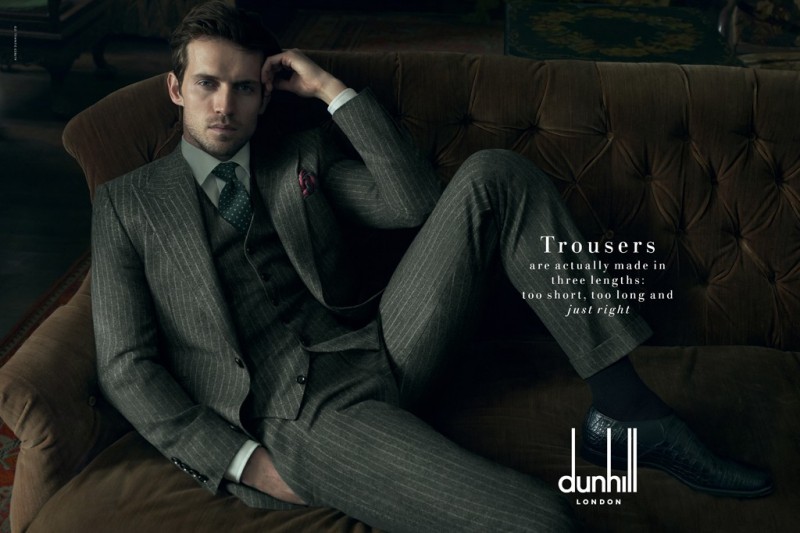 Dunhill Fall/Winter 2014 Campaign with Andrew Cooper, Tara Ferry & Norbert Michalke