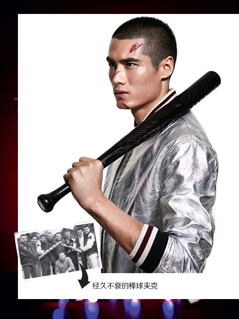 Hao Yun Xiang + Zheng Dapeng Tackle Classic Sports for Esquire China