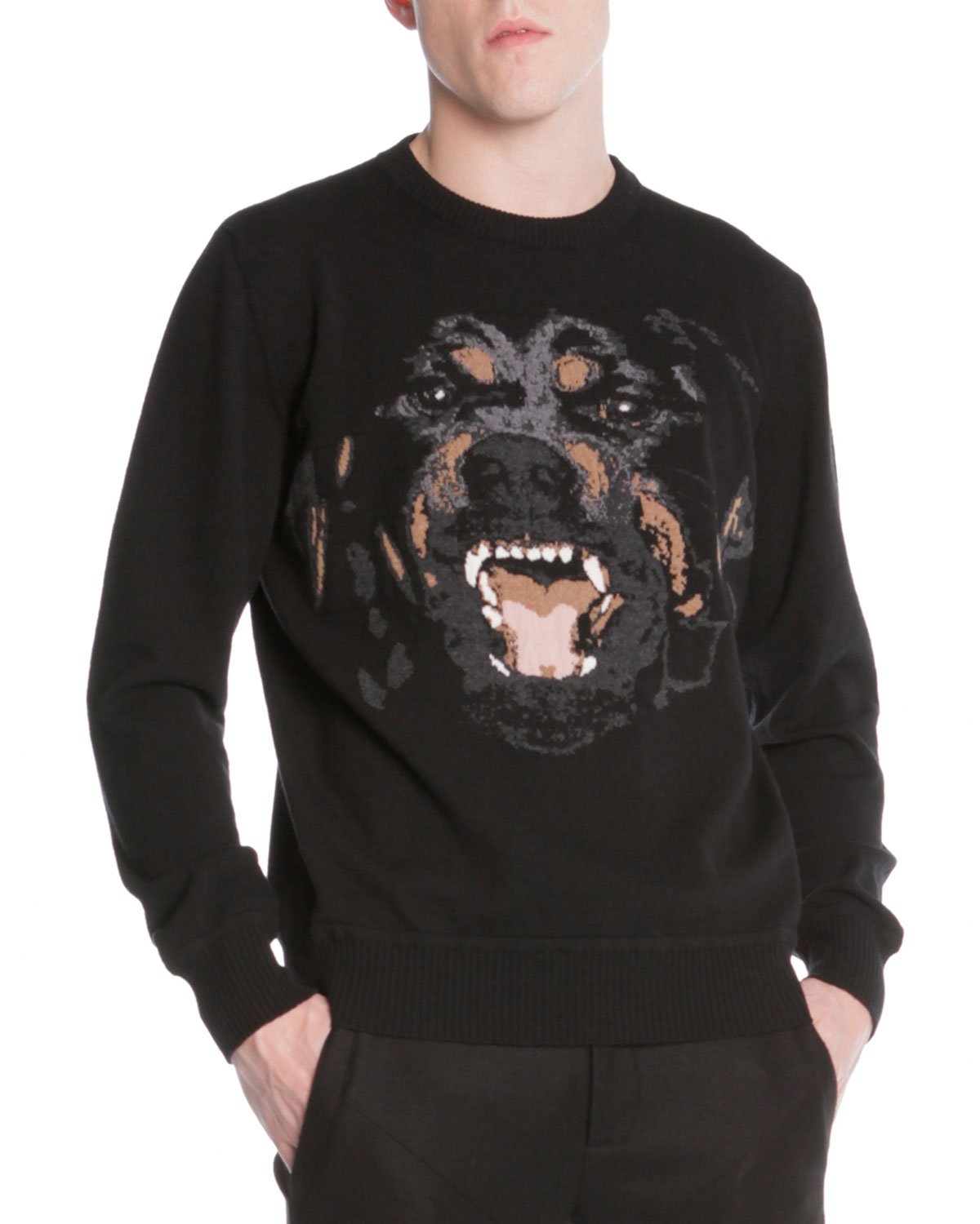 givenchy rottweiler shirt black