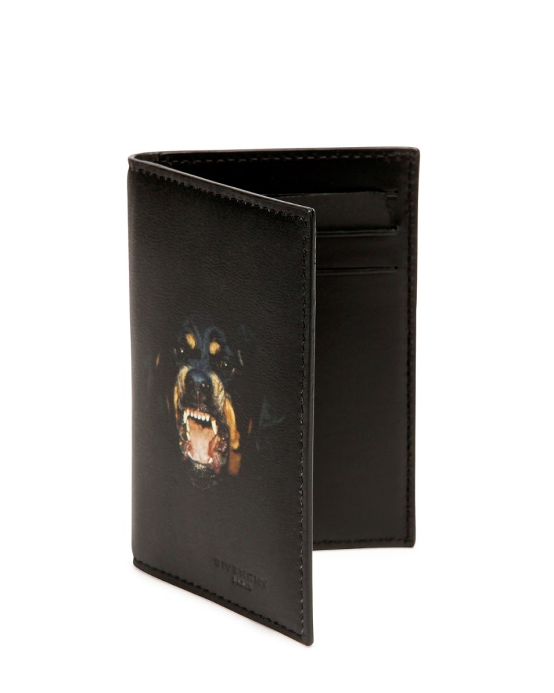 Rottweiler Nylon Card Case, Black