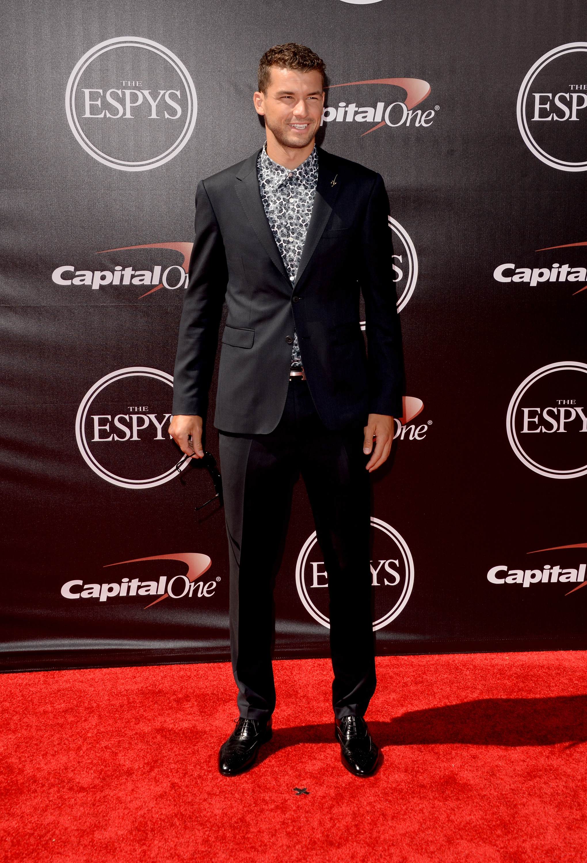 Grigor Dimitrov Wearing Burberry Tailoring to the ESPYS 16th July 2014 45223894011