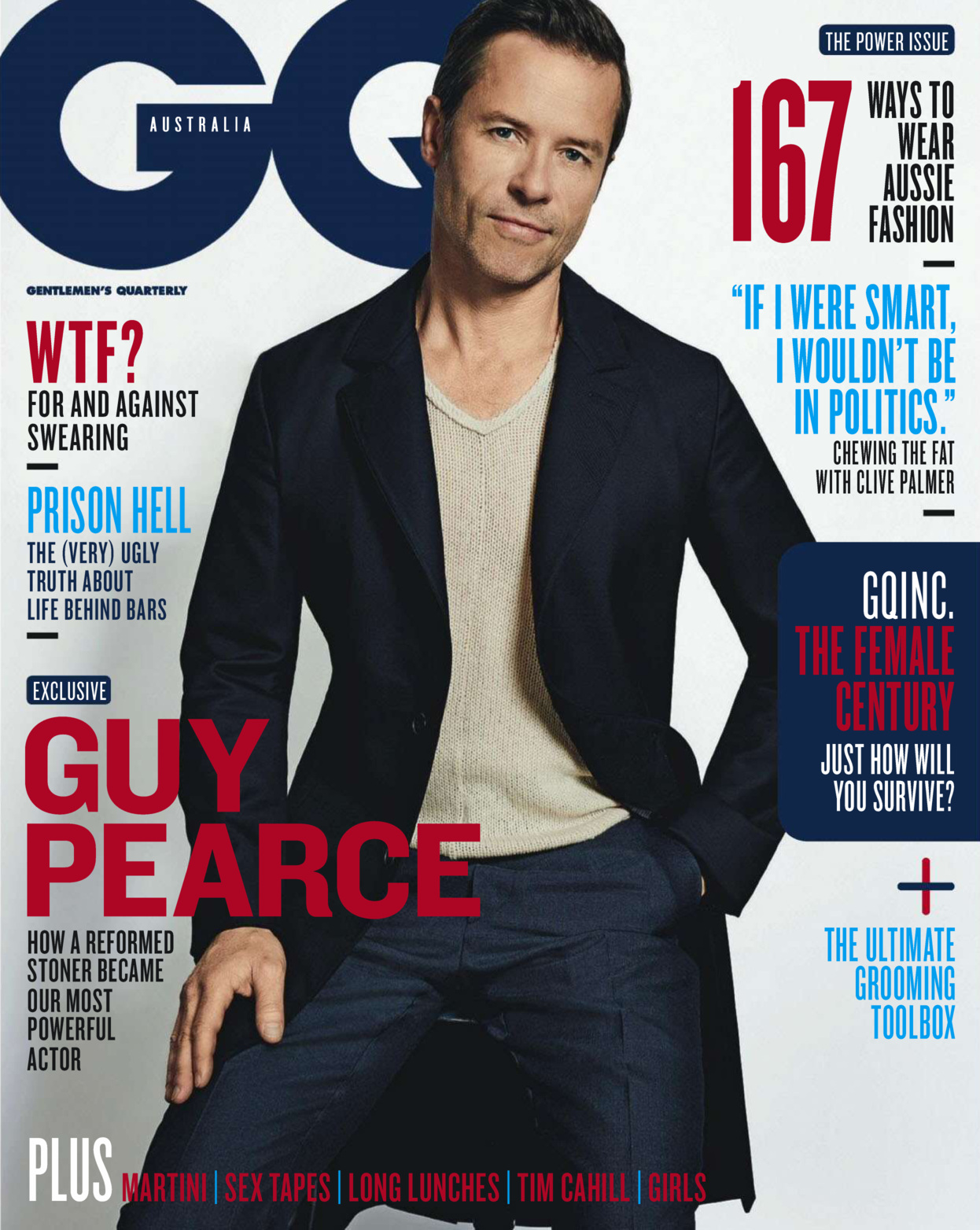 Guy Pearce Covers GQ Australia August 2014