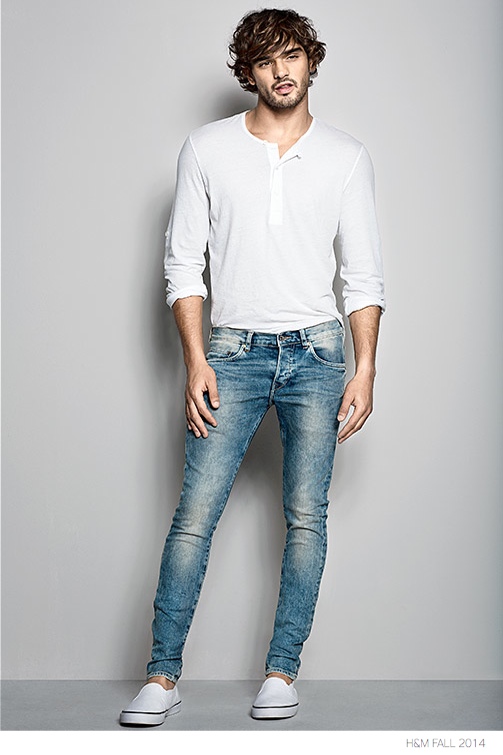 h and m mens jeans