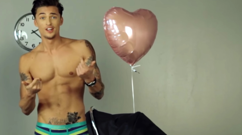 Harvey Haydon Strips Down to Underwear for Skiny Bodywear Video