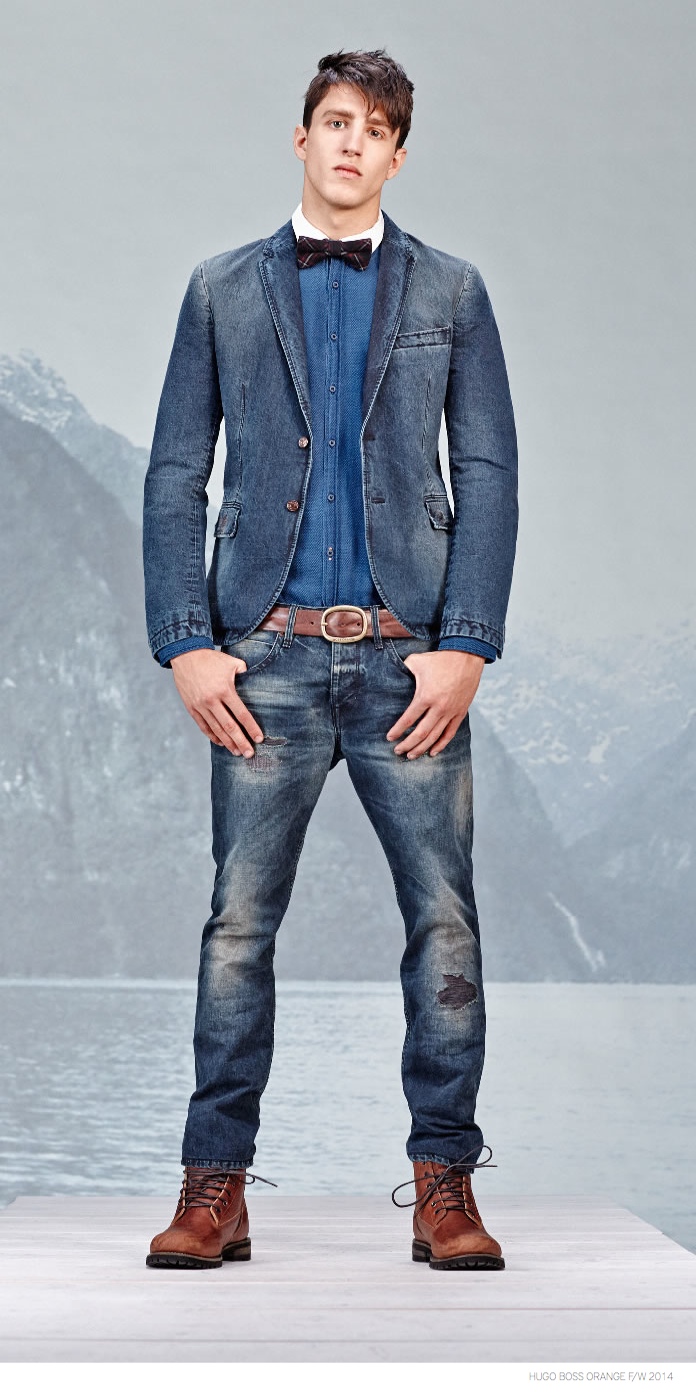 Hugo Boss Orange Revisits Men's Styles for Fall/Winter 2014