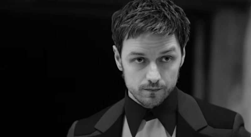 James McAvoy Prada Behind the Scenes