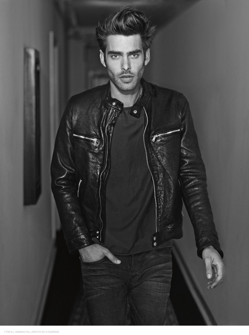 Jon Kortajarena Stars in 7 For All Mankind Fall/Winter 2014 Ad Campaign