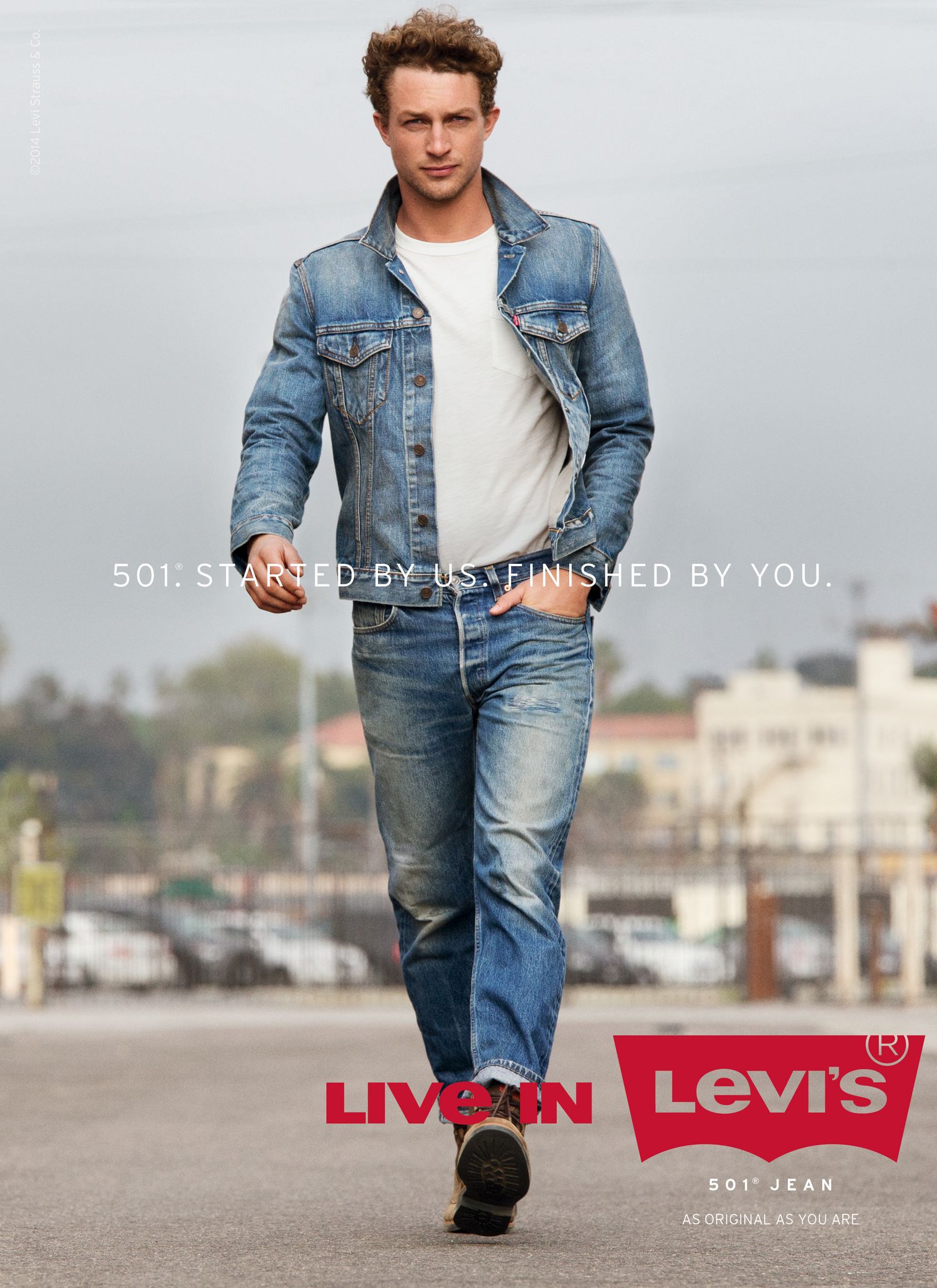 Ben Waddell Fronts the Live in Levi's Campaign – The Fashionisto