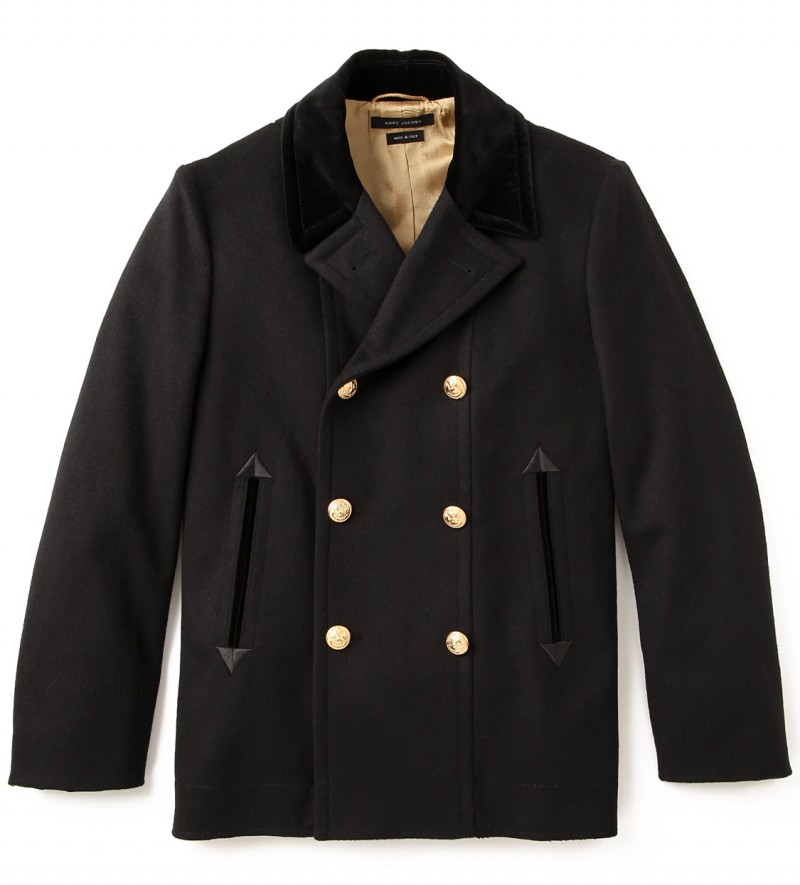 Marc Jacobs Peacoat with Velevet Collar