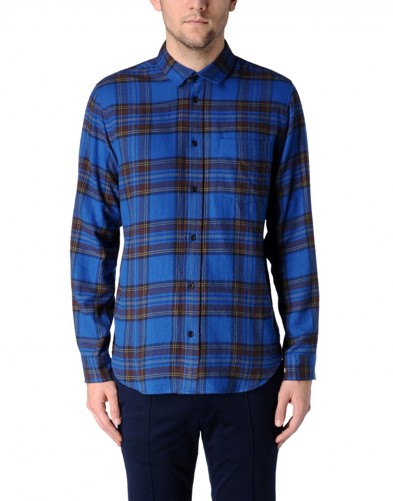 Marc by Marc Jacobs Plaid Print Long-Sleeve Shirt